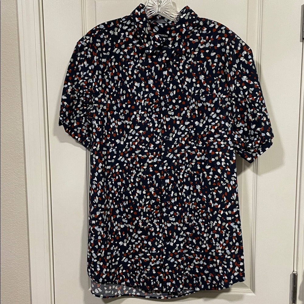 Men's Nordstrom Multicolor Short Sleeve Shirt